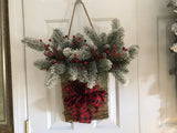 Hanging Winter Basket