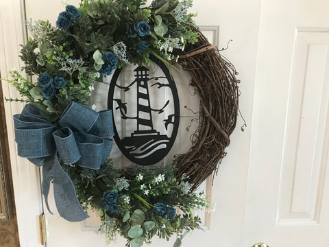 Lighthouse Wreath