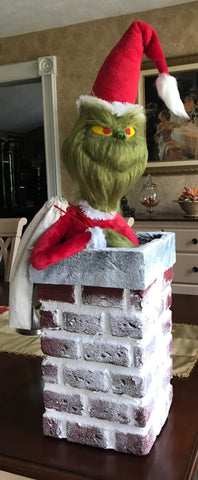 Grinch Tree Top/Chimney