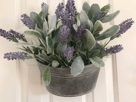 Lavender and Lambs Ear