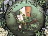 Saint Patrick’s Day Tin/Just Greenery