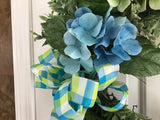 Hydrangeas and a Pinwheel