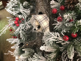 Felted Winter Mouse in Tree