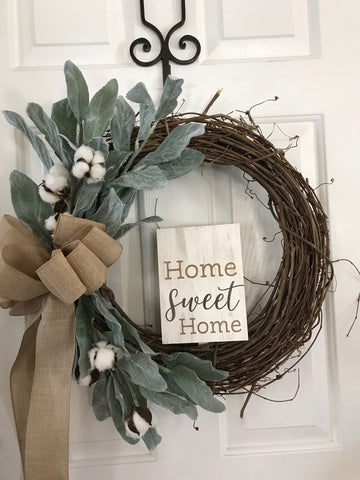 Large Home Sweet Home sign