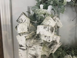 White hydrangeas/Lambs Ear