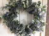 Eucalyptus, lavender and lambs ear