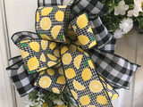 Lemons Buffalo Plaid