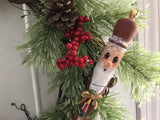 Rustic Wooden Santa