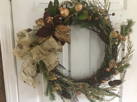 Victorian Grapevine Wreath