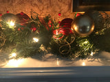 Winter/Christmas Centerpieces and Garland