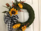 Sunflowers and Berries
