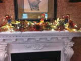 Fall Centerpieces and Garland