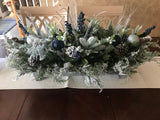 Winter/Christmas Centerpieces and Garland