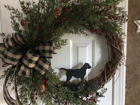 Dog Leash Wreath