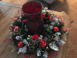 Winter/Christmas Centerpieces and Garland