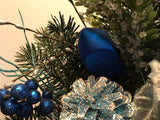 Blue and Silver Wreath/Hanukkah Wreath